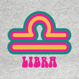 Libra Vintage Soul, Zodiac Sign 2 T-Shirt